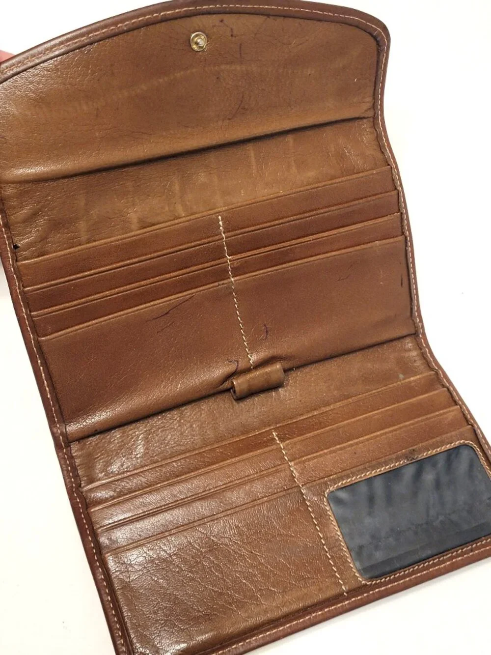 Brahmin Vintage Croc Embossed Wallet